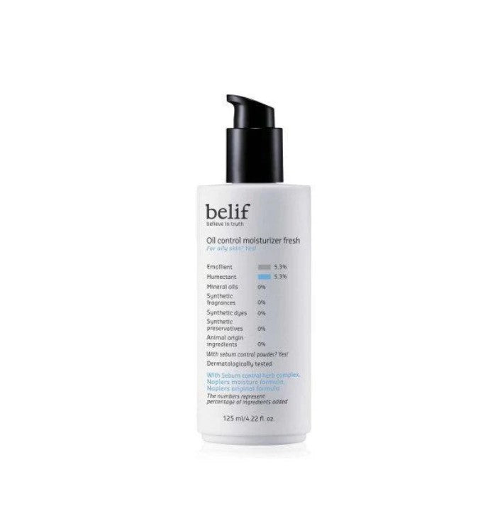 belif Oil Control Moisturizer Fresh 125ml
