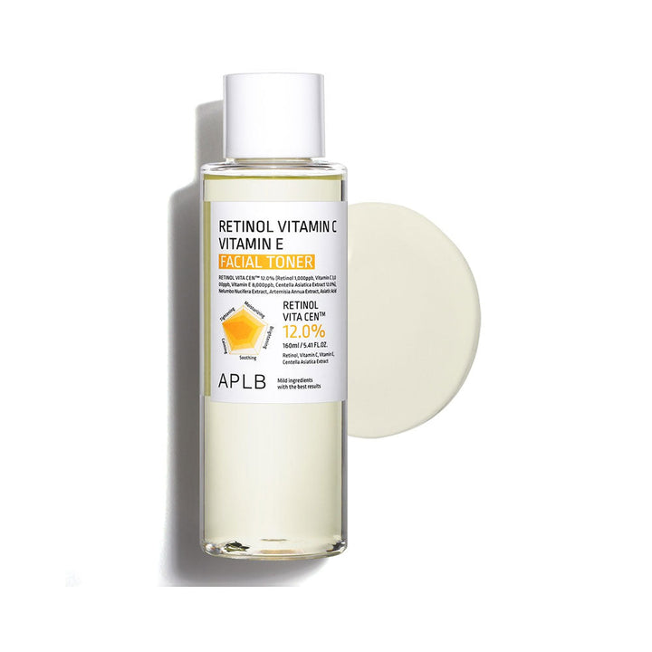 APLB Retinol Vitamin C Vitamin E Facial Toner 5.41fl. oz.
