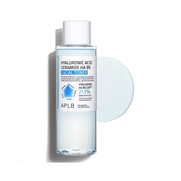 APLB Hyaluronic Acid Ceramide HA B5 Facial Toner 160ml / 5.41 fl. oz.