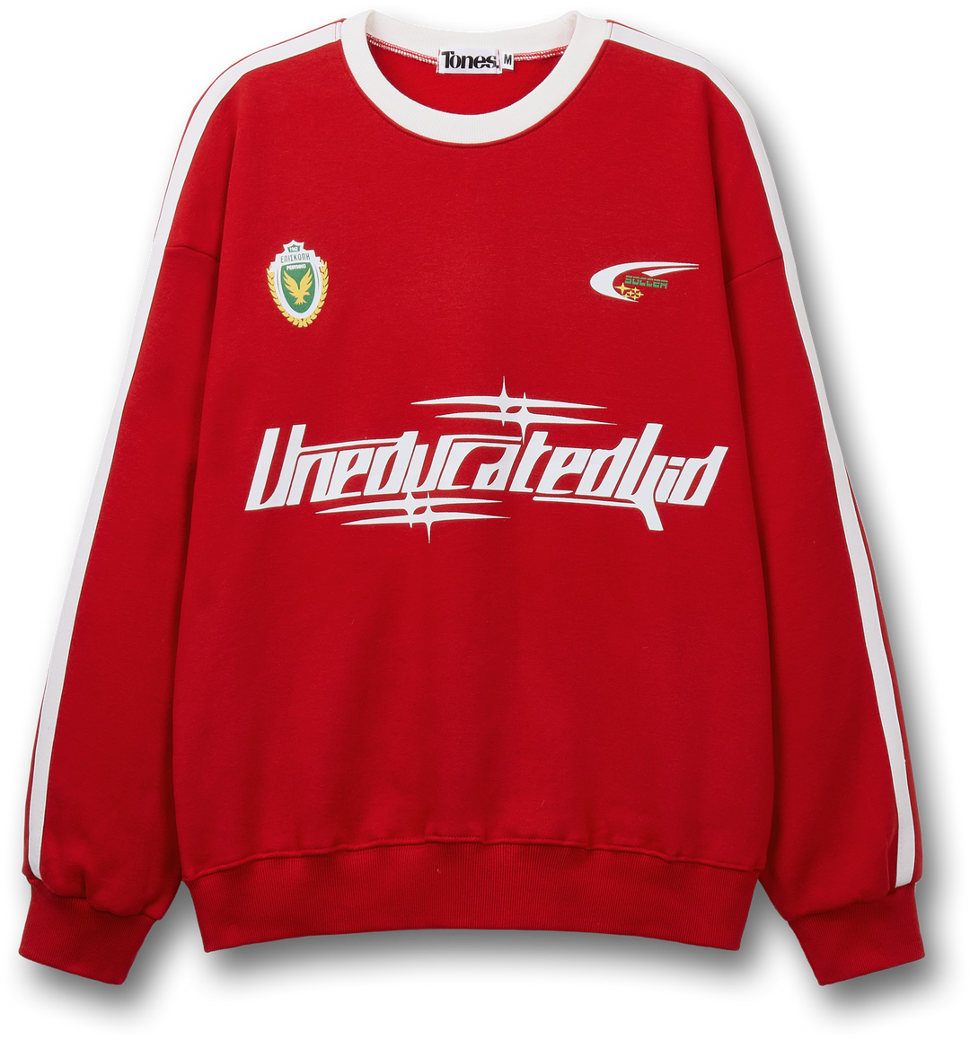 F1 Track Overfit Sweatshirt -  Red