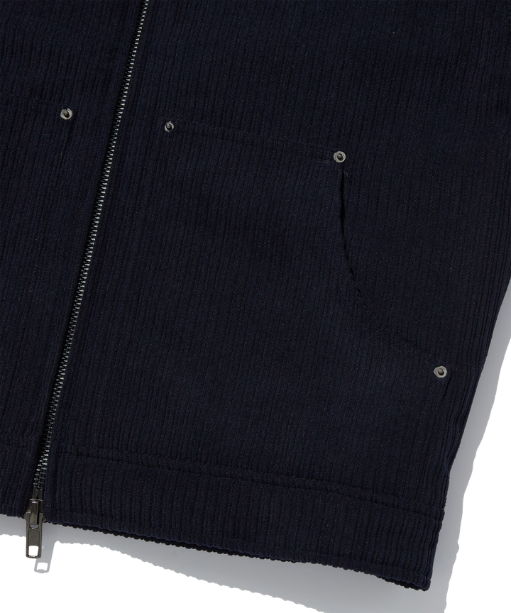 VTG Corduroy Work Jacket - NAVY