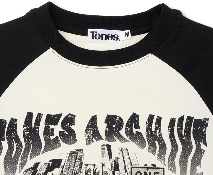 Urban Vintage Raglan Long Sleeve - Ivory