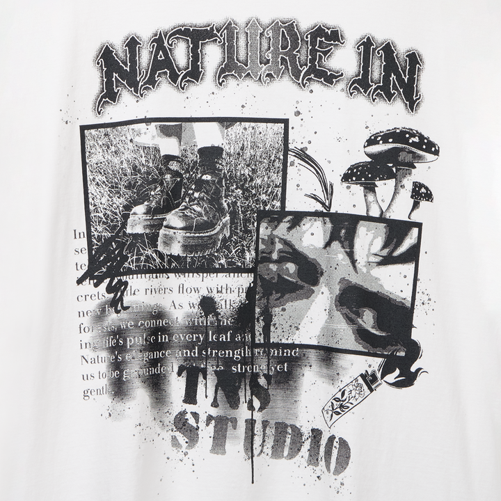 Nature Pigment Long Sleeve - WHITE