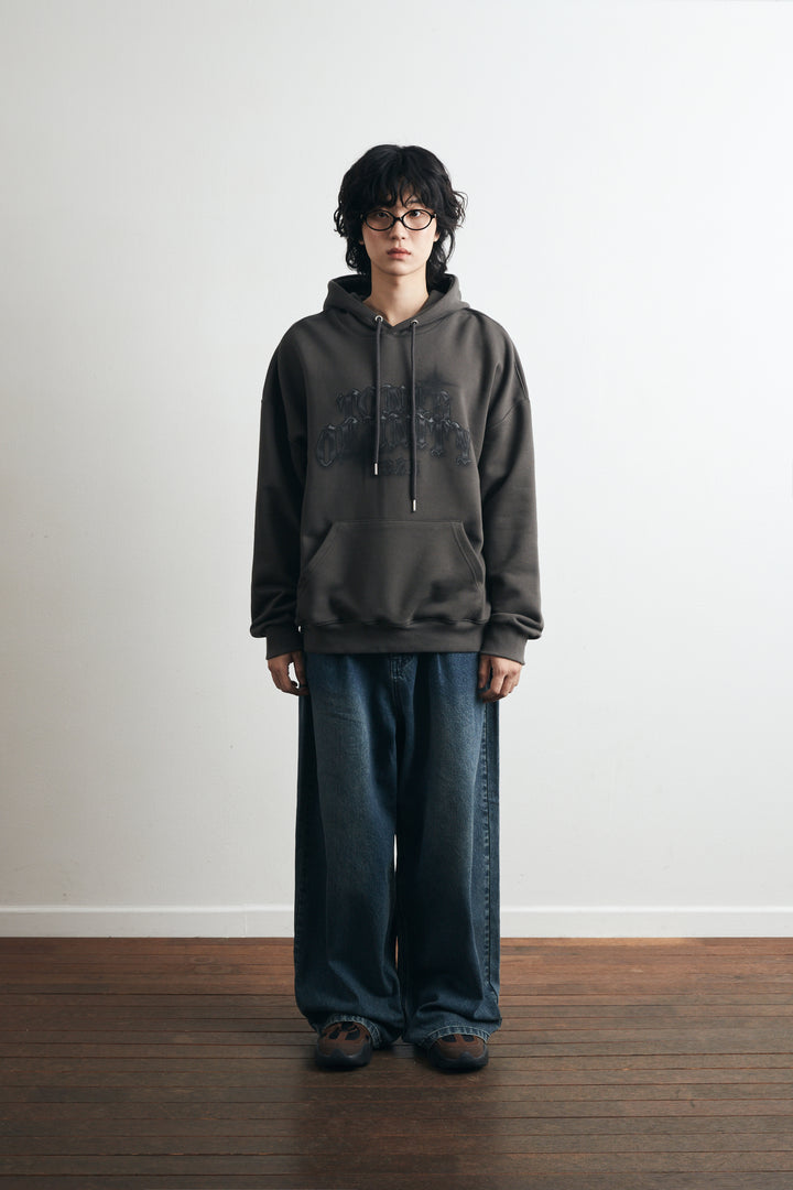 Prism Overfit Hoodie -  Charcoal