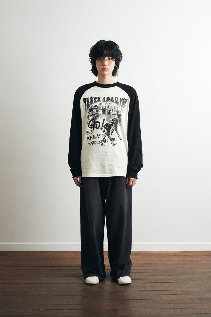 Urban Vintage Raglan Long Sleeve - Ivory