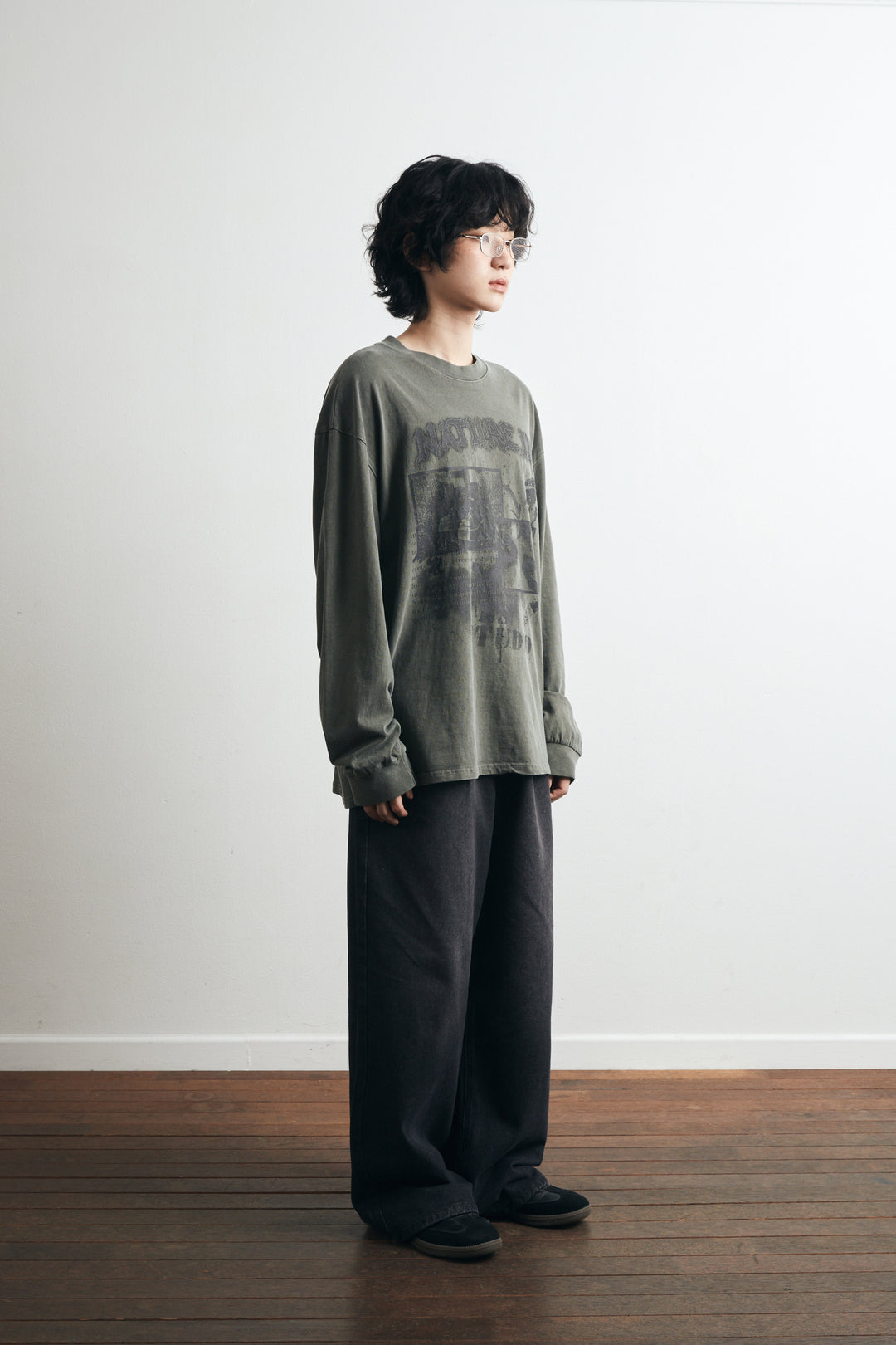 Nature Pigment Long Sleeve - KHAKI