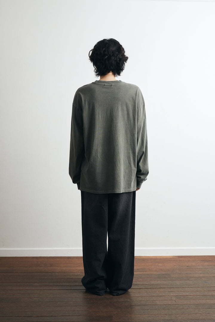 Nature Pigment Long Sleeve - KHAKI