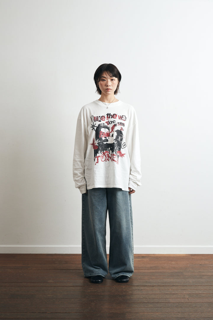 Punk Pigment Long Sleeve - White