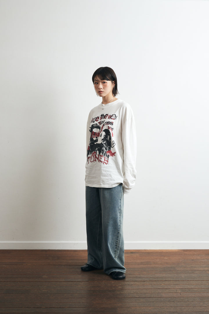 Punk Pigment Long Sleeve - White