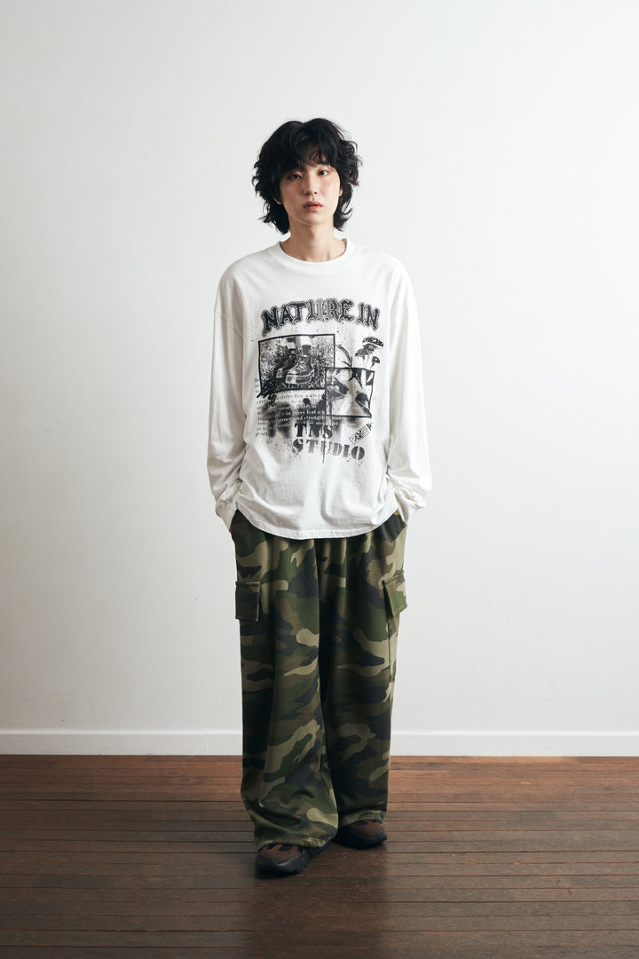 Nature Pigment Long Sleeve - WHITE