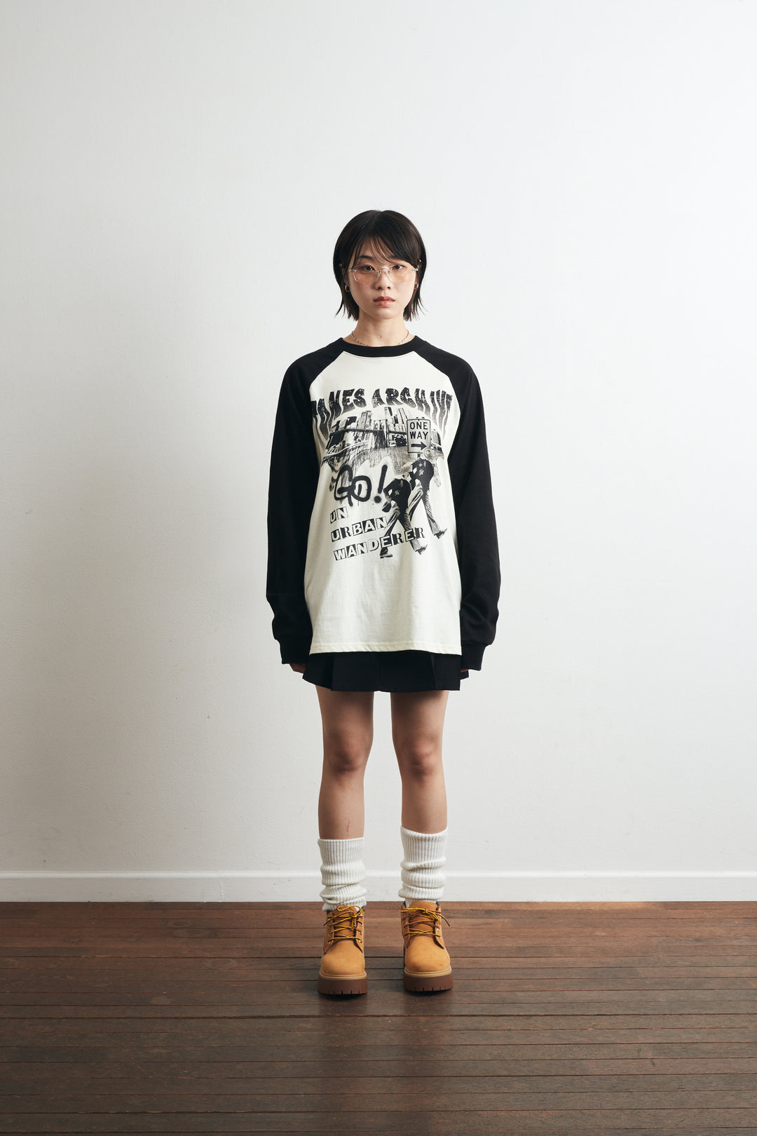 Urban Vintage Raglan Long Sleeve - Ivory
