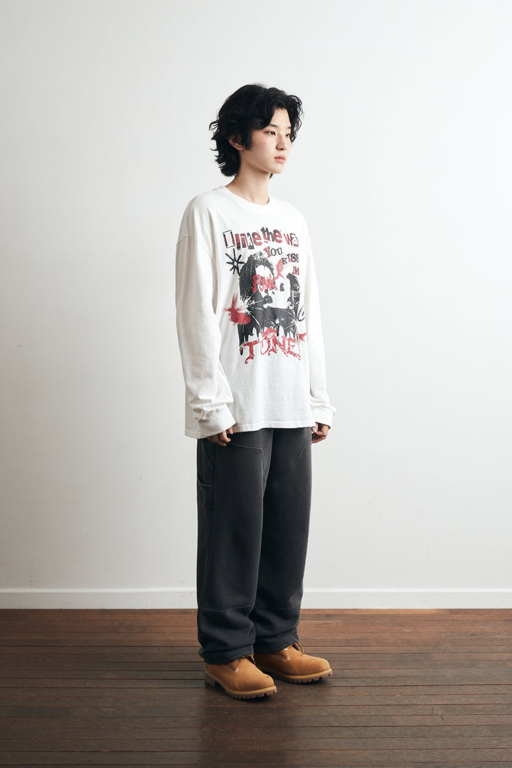 Punk Pigment Long Sleeve - White