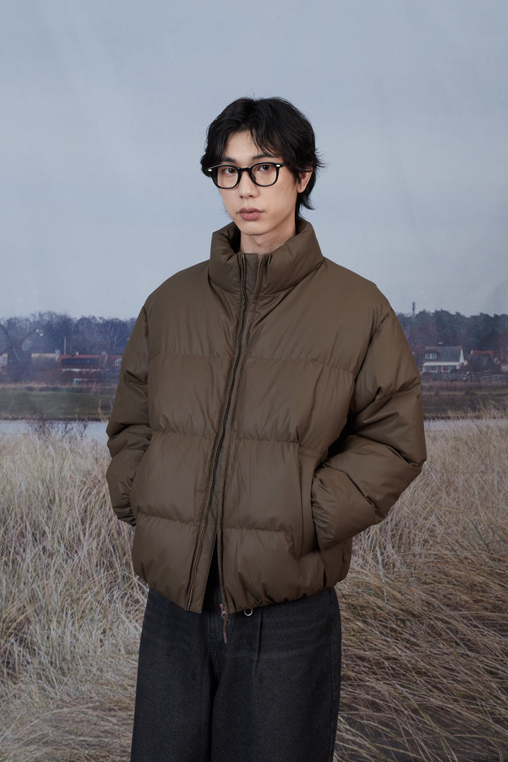 Essential Puffer Short Padding - Brown