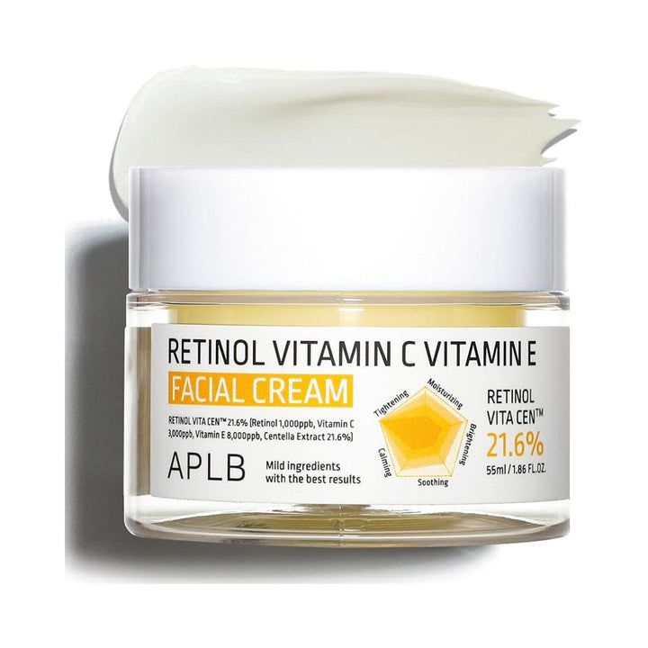 APLB Retinol Vitamin C Vitamin E Facial Cream 1.86 fl. oz.