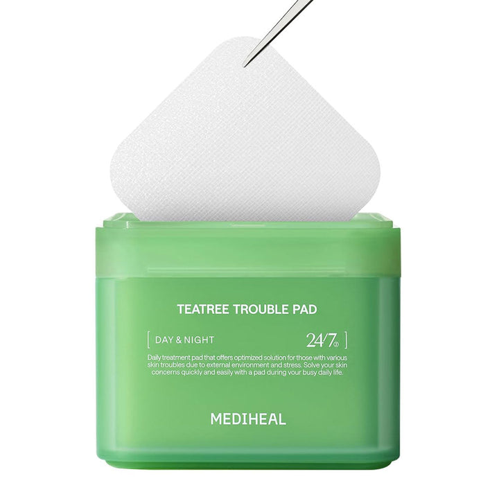 MEDIHEAL Teatree Trouble Facial Toner Pad 100 Pads