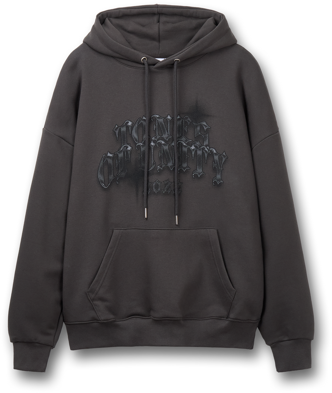 Prism Overfit Hoodie -  Charcoal