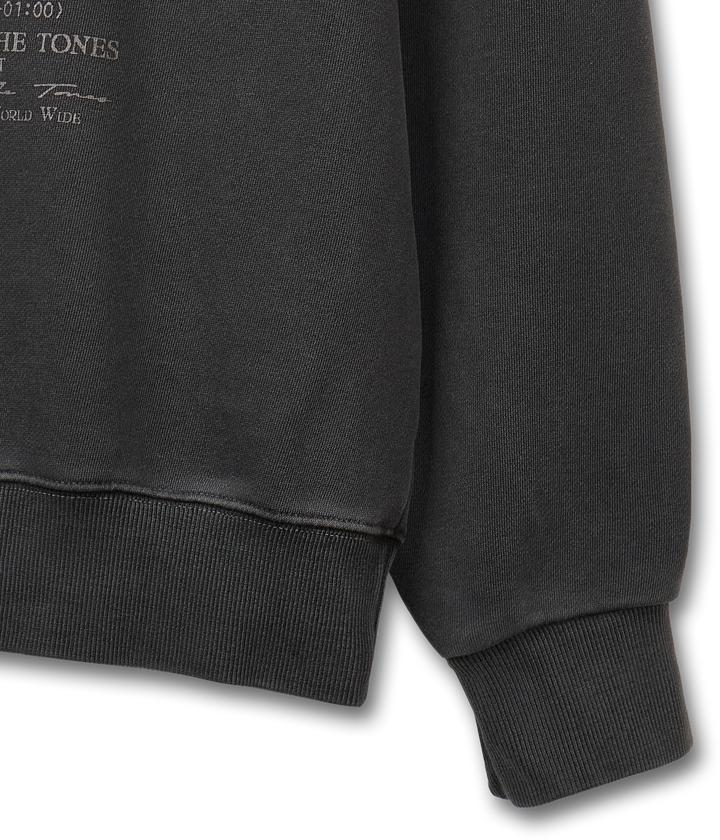 Wild Social Pigment Sweatshirt -  Charcoal