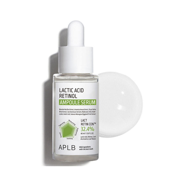 APLB Lactic Acid Retinol Ampoule Serum 1.35 FL.OZ
