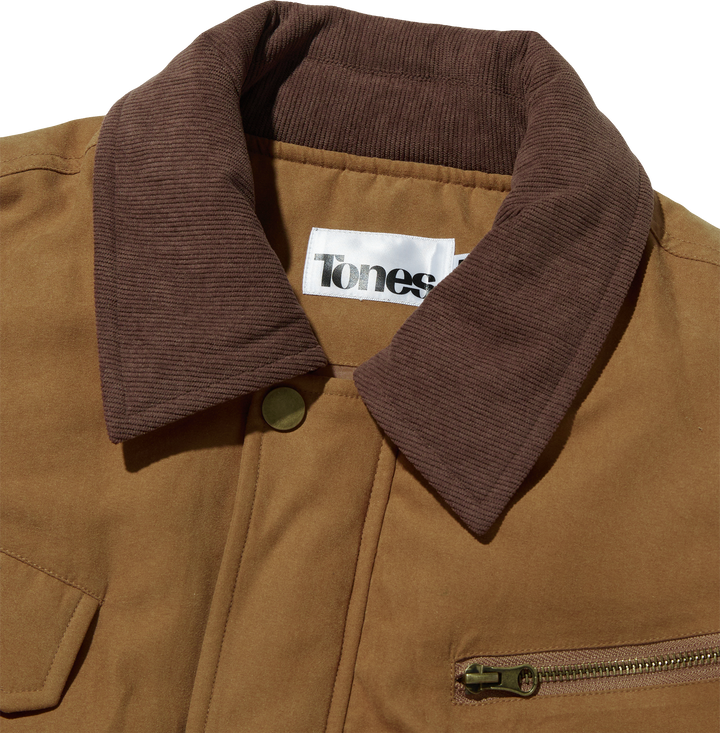 B-15 Bomber Padded Work Jacket - BEIGE