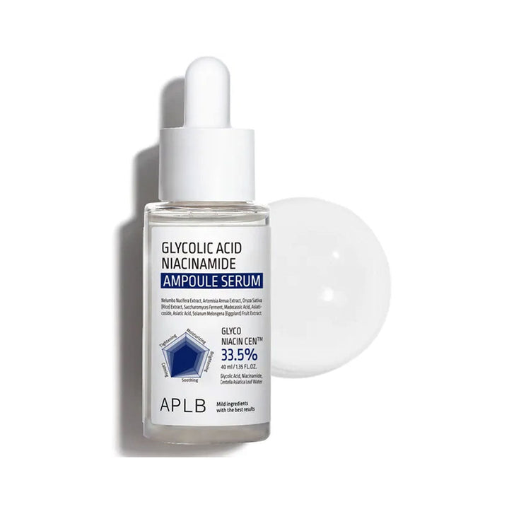 APLB Glycolic Acid Niacinamide Ampoule Serum 1.35 FL.OZ