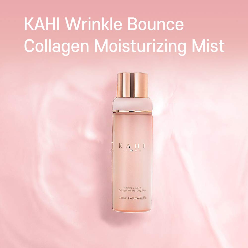 KAHI SEOUL Wrinkle Collagen Moisturizing Mist, 86.5% Salmon Collagen 100ml