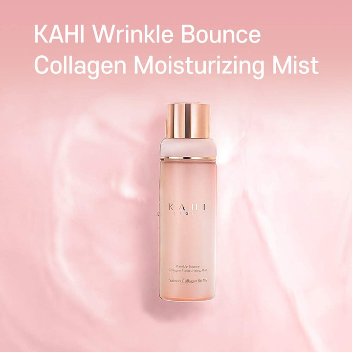 KAHI SEOUL Wrinkle Collagen Moisturizing Mist, 86.5% Salmon Collagen 100ml