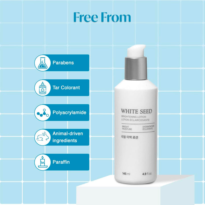 The Face Shop White Seed Brightening Lotion Face Moisturizer 145ml / 4.9 fl. oz.