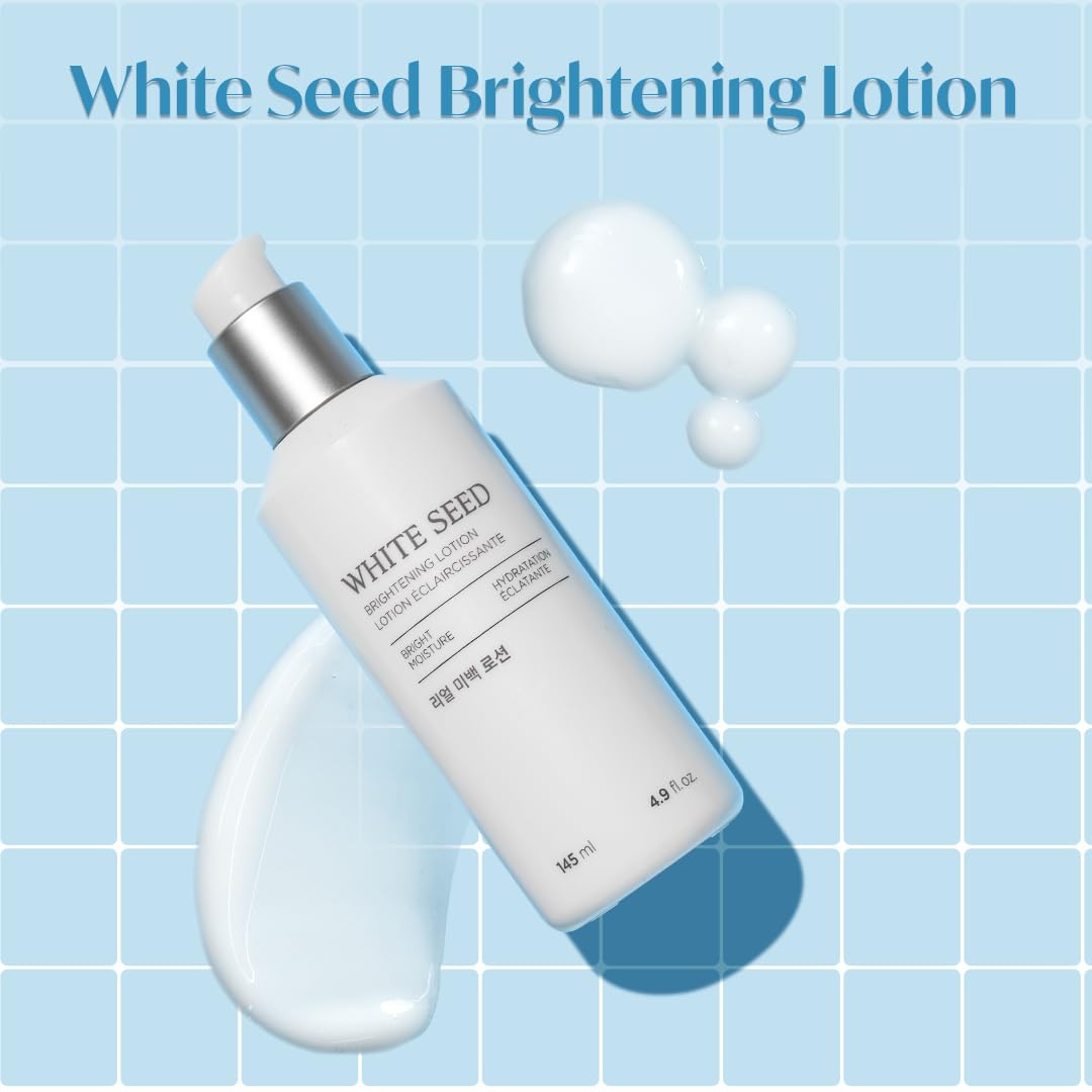 The Face Shop White Seed Brightening Lotion Face Moisturizer 145ml / 4.9 fl. oz.