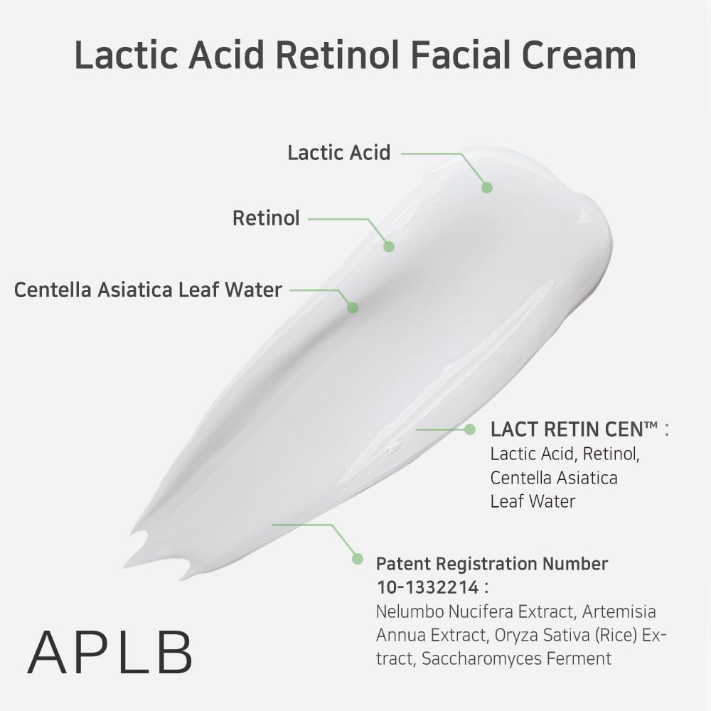 APLB Lactic Acid Retinol Facial Cream 1.86 FL.OZ