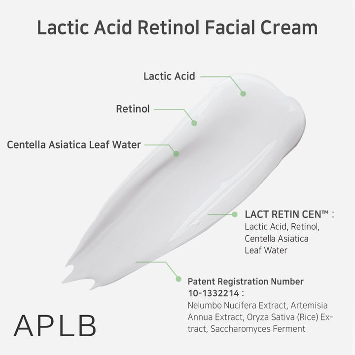 APLB Lactic Acid Retinol Facial Cream 1.86 FL.OZ