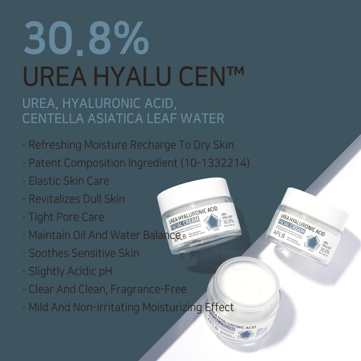 APLB Urea Hyaluronic Acid Facial Cream 1.86 FL.OZ