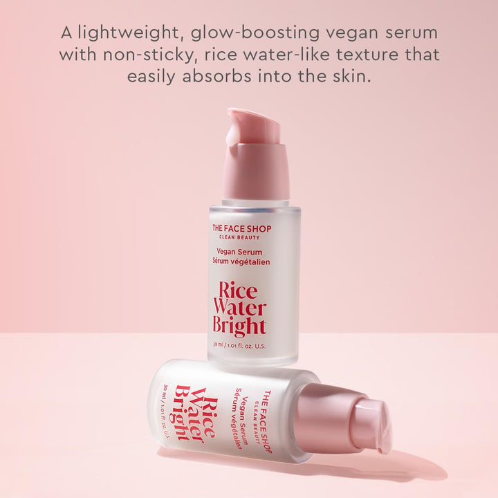 The Face Shop Rice Water Bright Vegan Serum 1.01 fl. oz