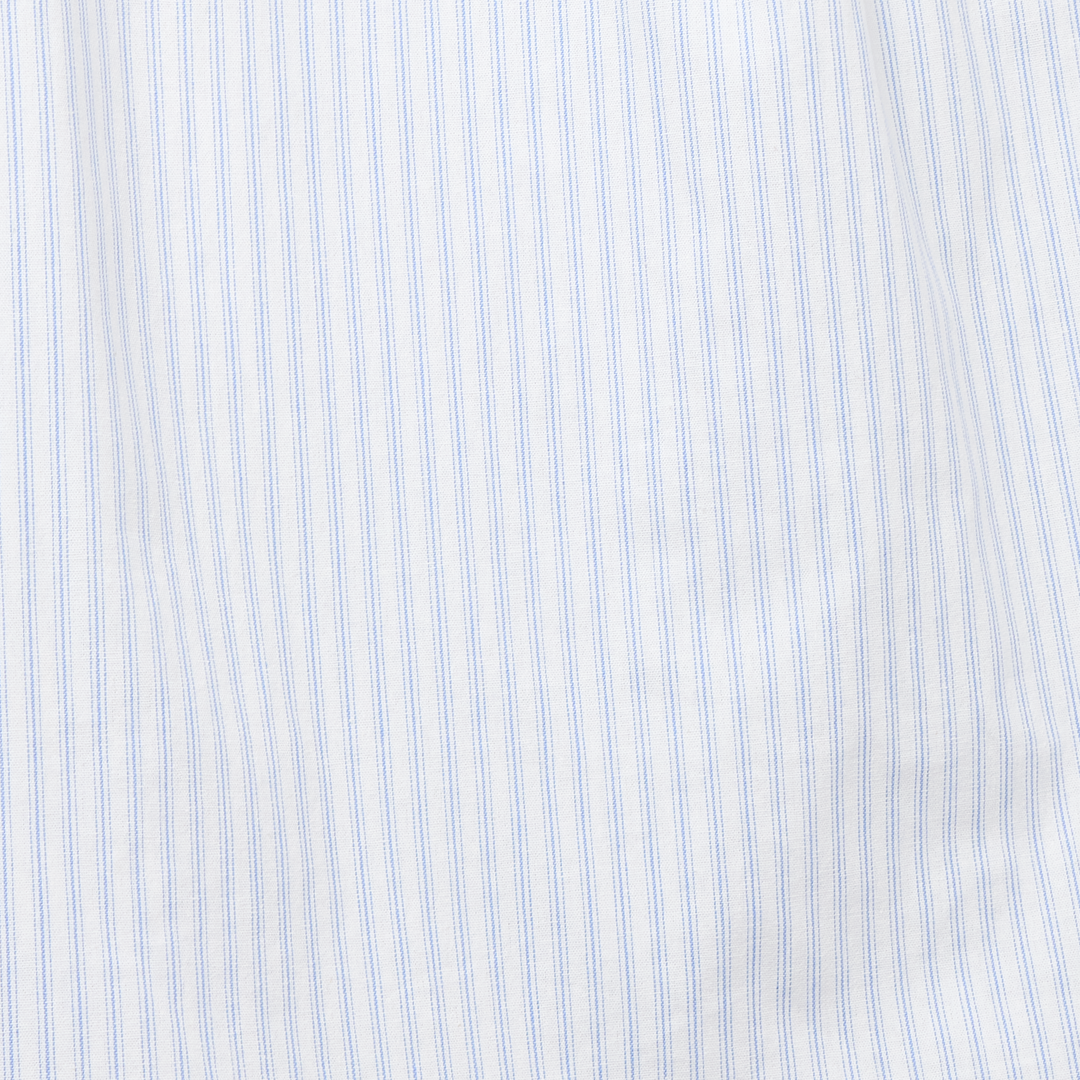 Multi Stripe Overfit Shirt - Sky Blue