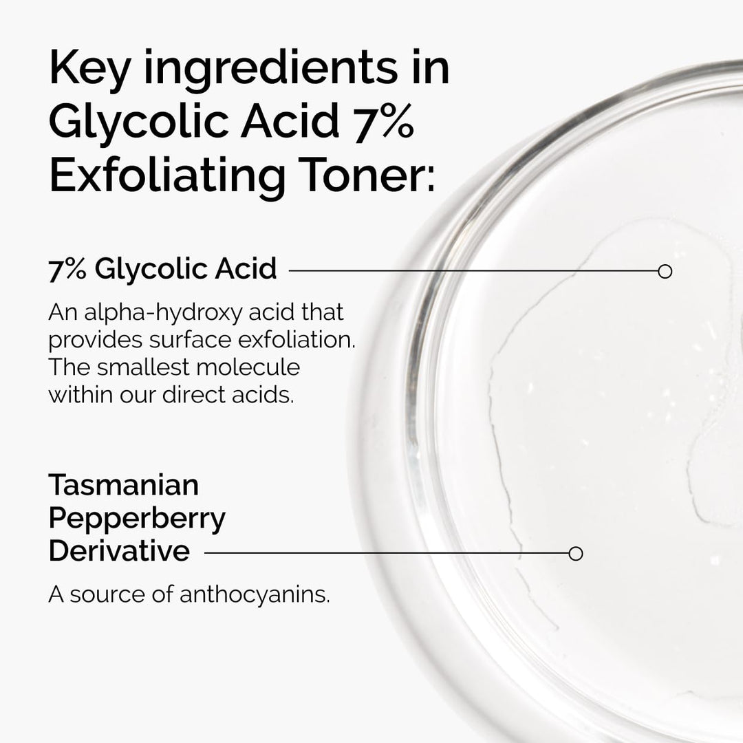 The Ordinary Glycolic Acid 7% Exfoliating Toner 8.1 Fl Oz