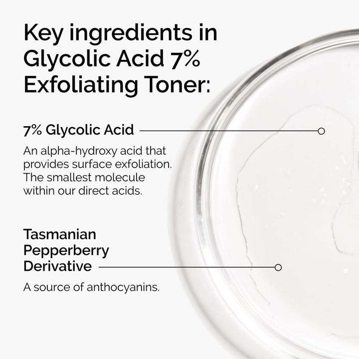 The Ordinary Glycolic Acid 7% Exfoliating Toner 8.1 Fl Oz