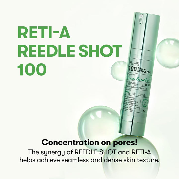 VT Cosmetics Reti-A Reedle Shot 100 1.69Fl Oz(50ml)