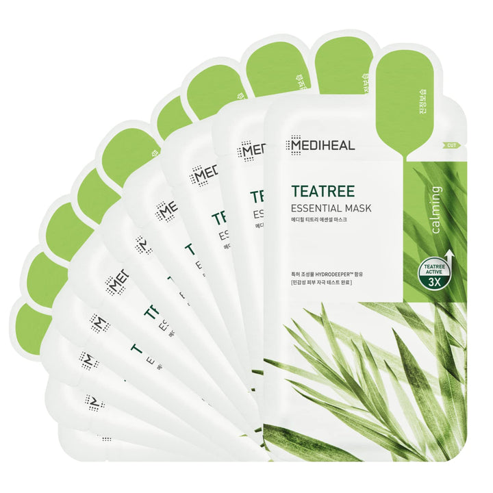 MEDIHEAL Tea Tree Essential Blemish Control Mask 10EA