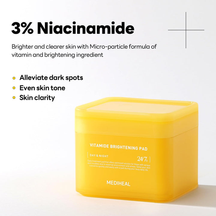 MEDIHEAL Vitamide Brightening Pad 100 pads
