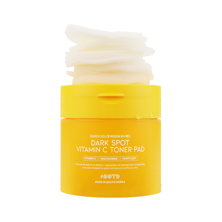 OOTD Beauty VITAMIN C DARK SPOT TONER PAD (70pads) 4.05 fl.oz, 120ml