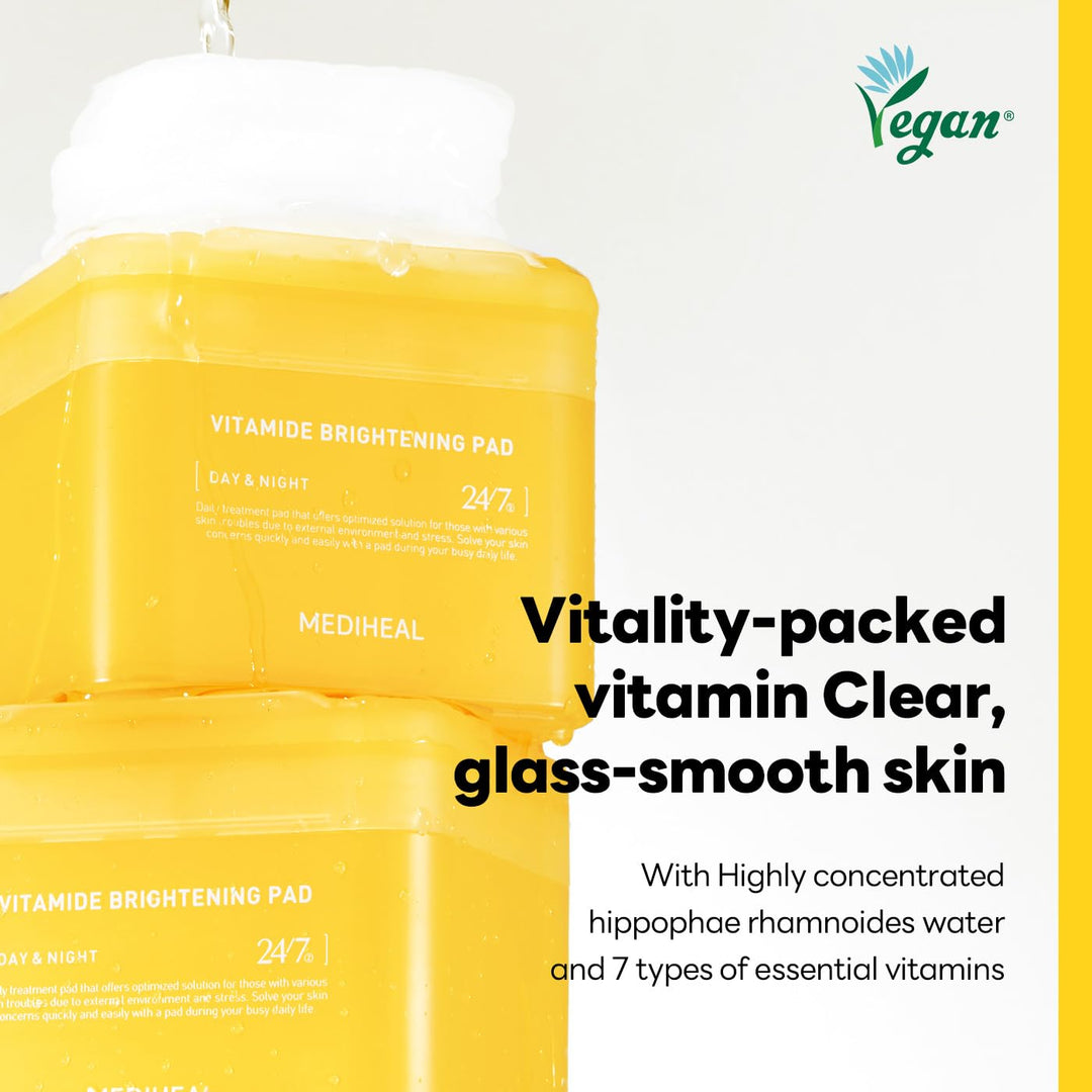 MEDIHEAL Vitamide Brightening Pad 100 pads