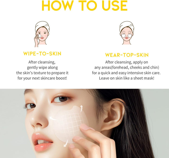 OOTD Beauty VITAMIN C DARK SPOT TONER PAD (70pads) 4.05 fl.oz, 120ml