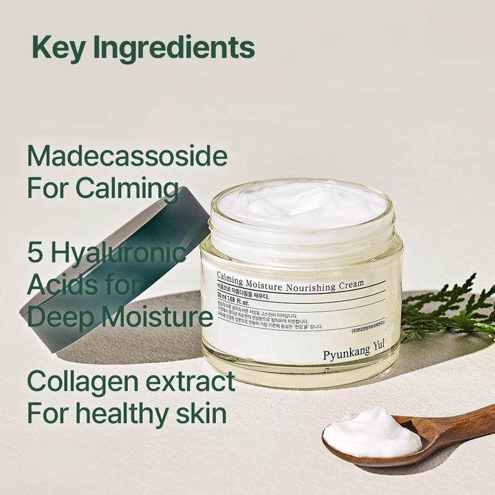 Pyunkang Yul Calming Moisture Nourishing Cream 1.7 Fl. Oz,50ml