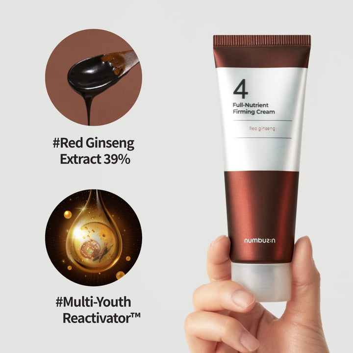 numbuzin No.4 Full-Nutrient Firming Cream 60ml / 2.02 fl. oz.