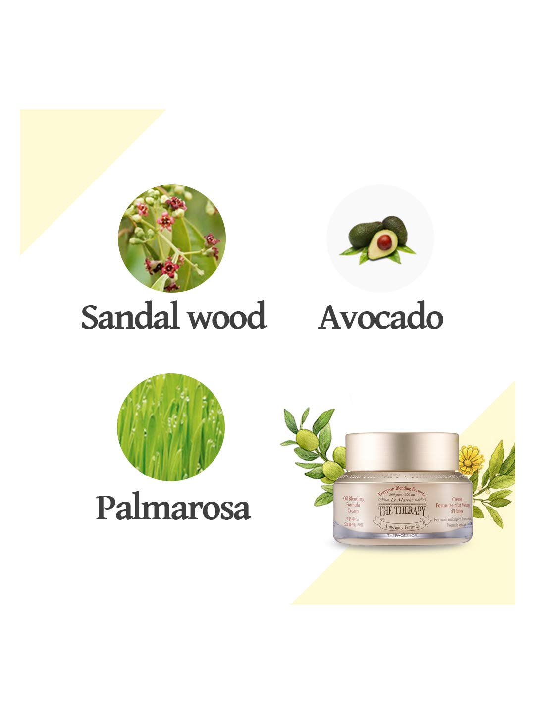 The Face Shop The Therapy Oil Blending Cream 1.69 Fl Oz