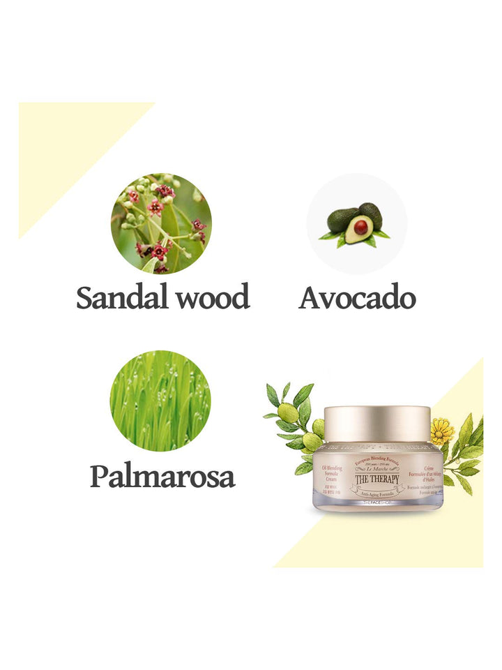 The Face Shop The Therapy Oil Blending Cream 1.69 Fl Oz