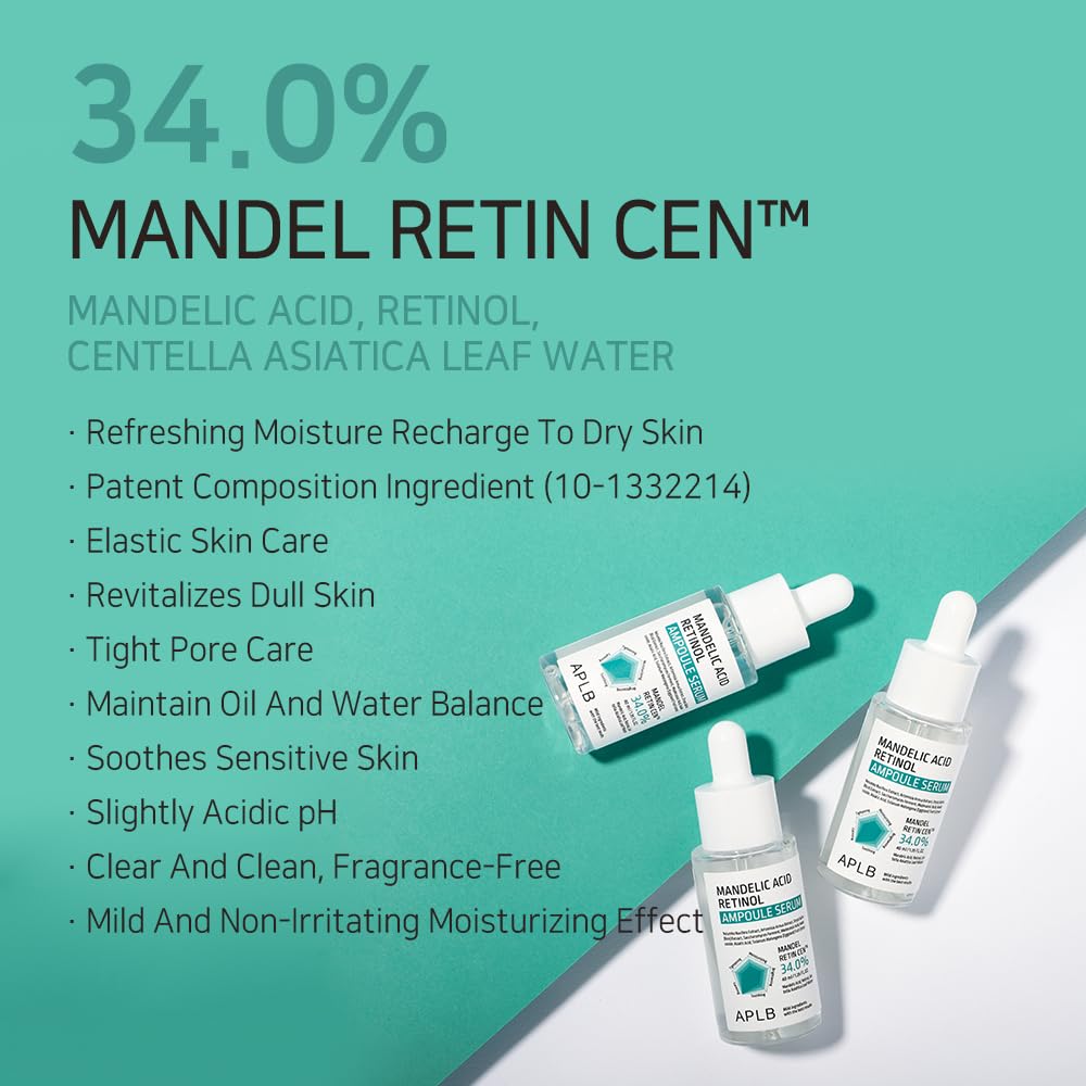 APLB Mandelic Acid Retinol Ampoule Serum 1.35 FL.OZ