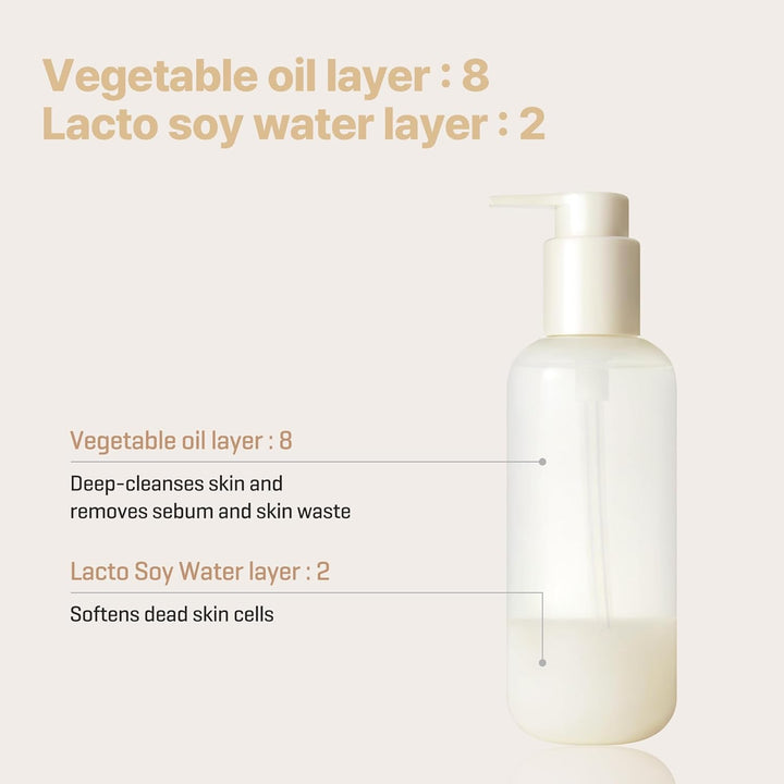 SOME BY MI Lacto Soy Sebum & Blackhead Cleansing Oil 200ml / 6.76 oz
