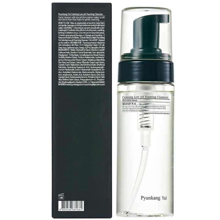 Pyunkang Yul Calming Low pH Foaming Cleanser  5.07 Fl. Oz, 150ml