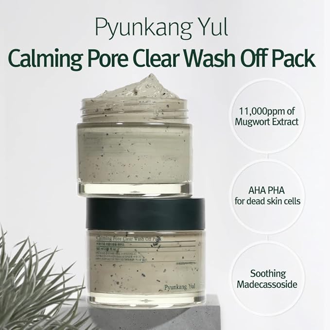 Pyunkang Yul Calming Pore Clear Wash Off Pack  3.52 Fl. Oz, 100g