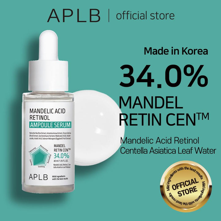 APLB Mandelic Acid Retinol Ampoule Serum 1.35 FL.OZ